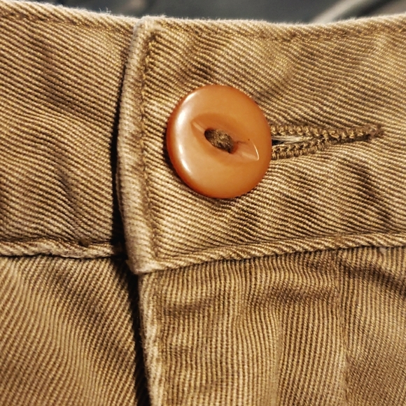 EDDIE BAUER High-Waisted VTG Jeans Relaxed Fit - Lt Nut Brown - Size 16 - EVC - Picture 3 of 10